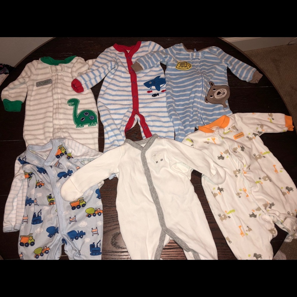 Sleepers in Size Newborn & 0-3